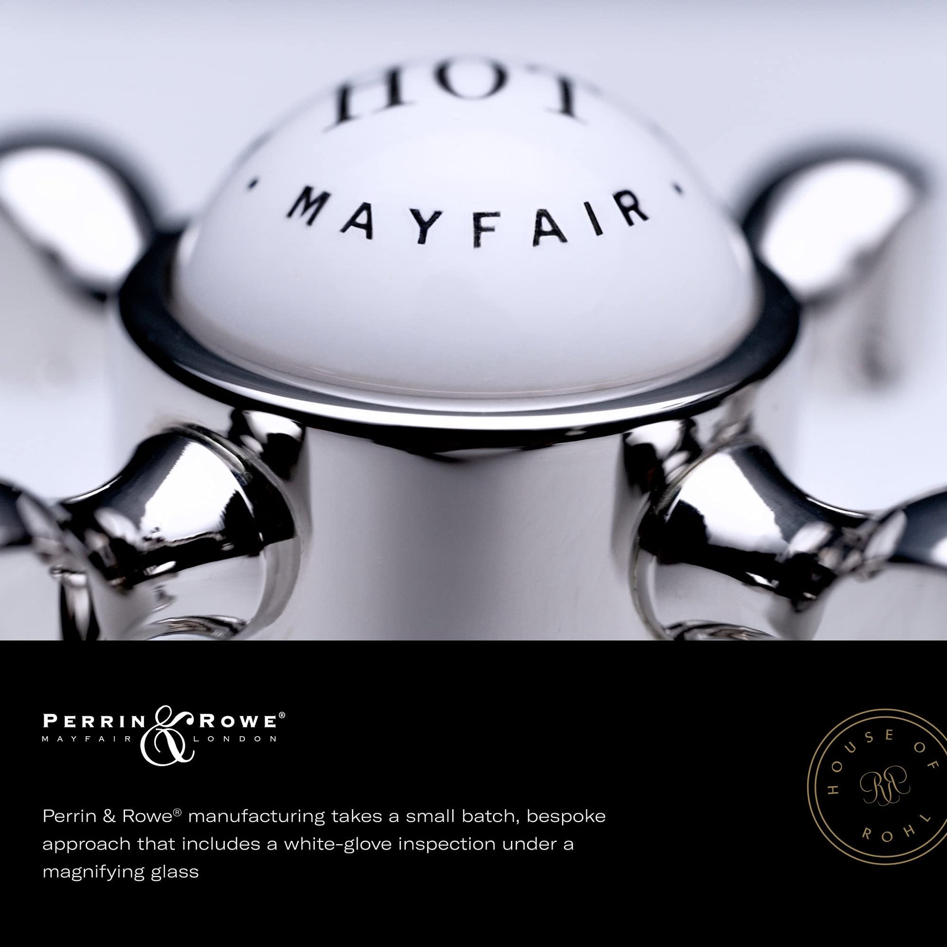 Satin English Gold bridge kitchen faucet with dual lever handles and side spray attachment.