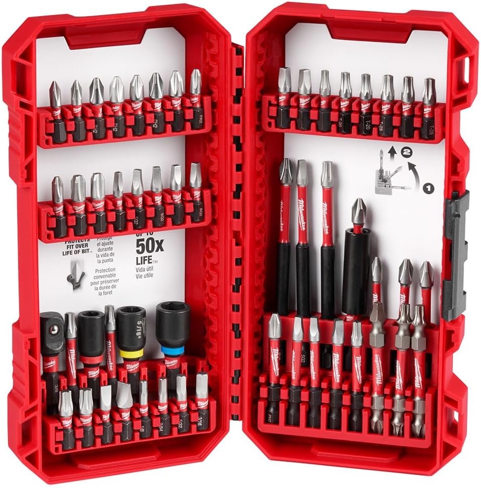Milwaukee SHOCKWAVE Impact Duty 54 Piece Driver Bit Set - 48-32-4010