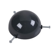 Oatey 3 in. x 4 in. Mushroom Vent Cap for Roof Vent Pipes in Gray - 43805