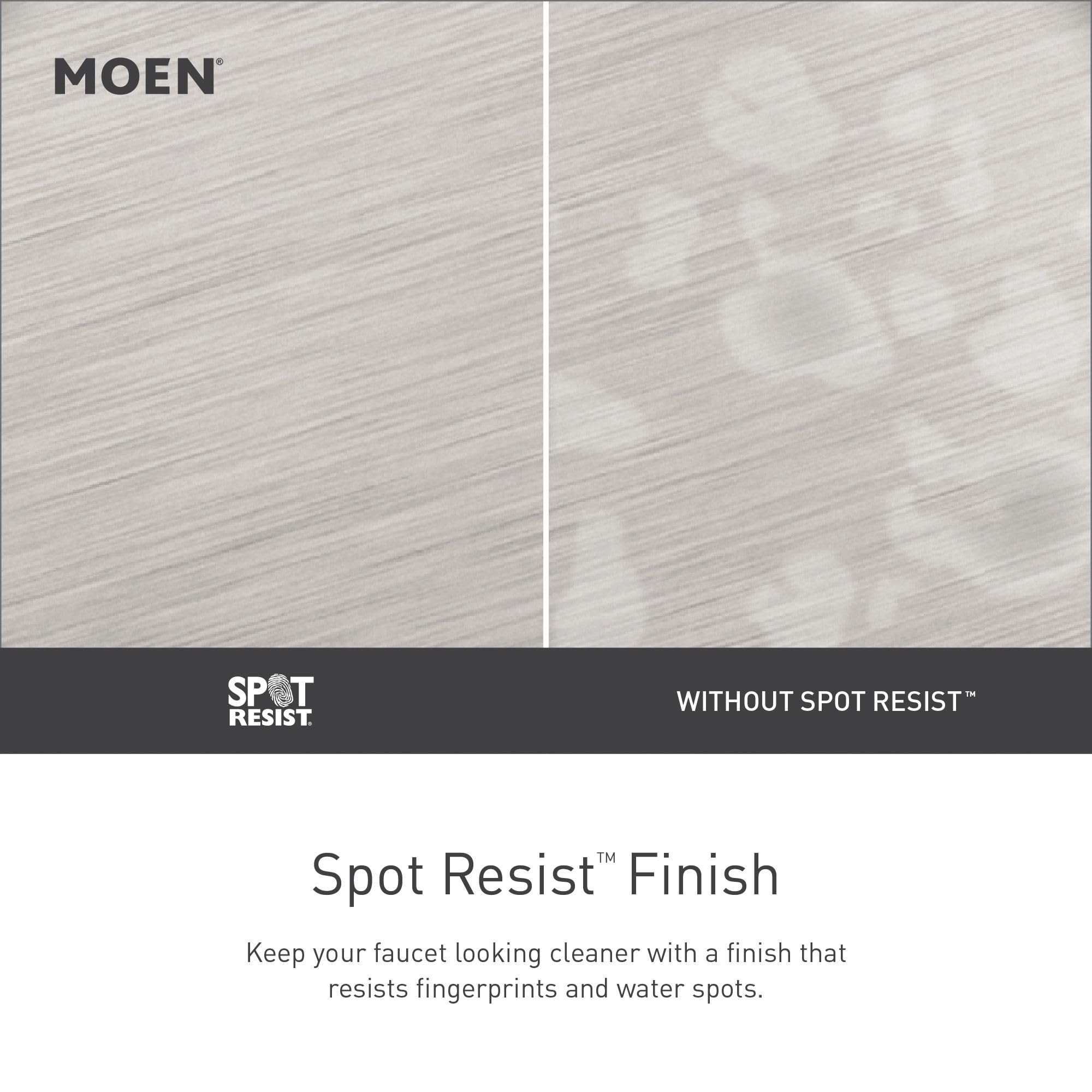 Moen Cia Single Handle Bar Faucet with Optional Accents Spot Resist Stainless in Spot Resist Stainless - 5622SRS