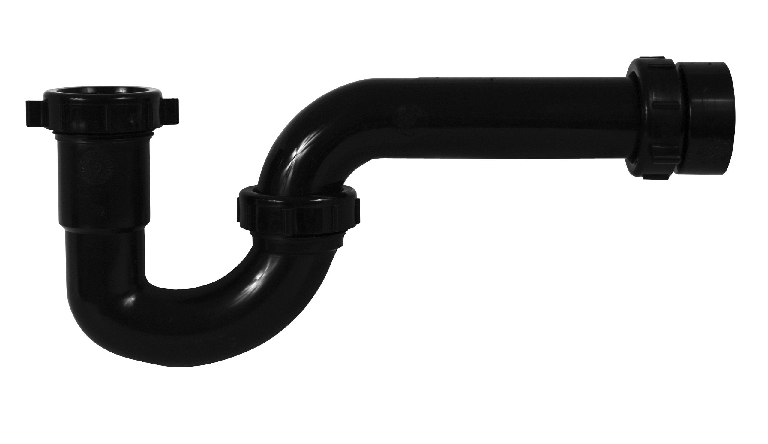 Oatey 1-1/2" P-Trap with Threaded Adapter and Reversible J-Bend in White - A9703WBG