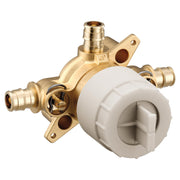 Moen M CORE 3 Port Shower Mixing Valve with Cold Expansion PEX Connections and Stops - U130CXS