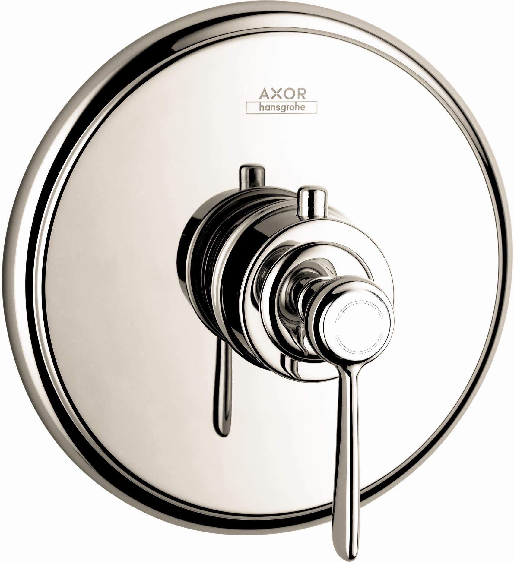 AXOR 16824831 Montreux Thermostatic Trim HighFlow with Lever Handle in Polished Nickel