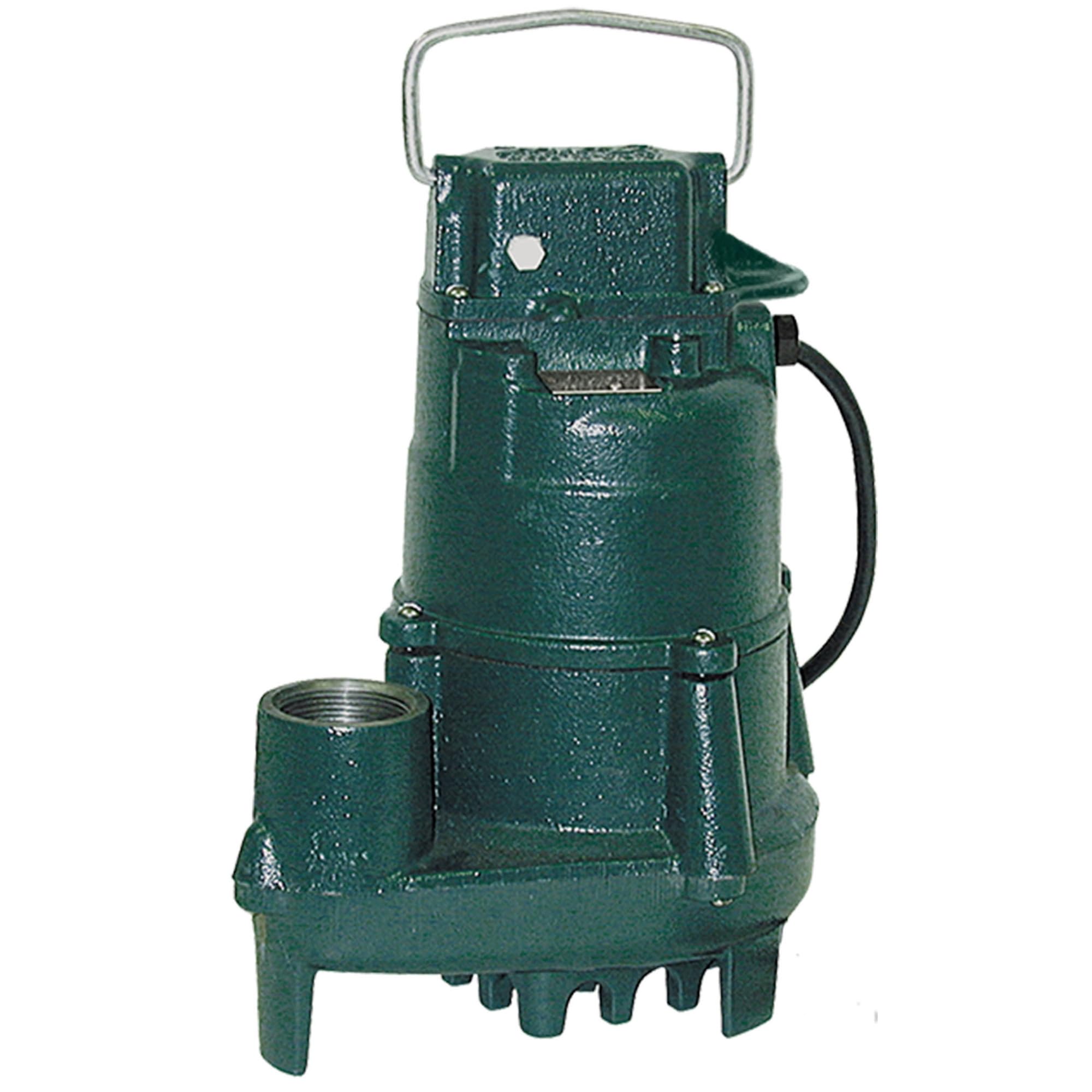 Zoeller Submersible Effluent Pump 115V Single Phase 0.5 HP - 153-0002