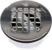 Oatey 42099 2 in. 101 PNC PVC No-Calk Shower Drain with Stainless Steel Strainer
