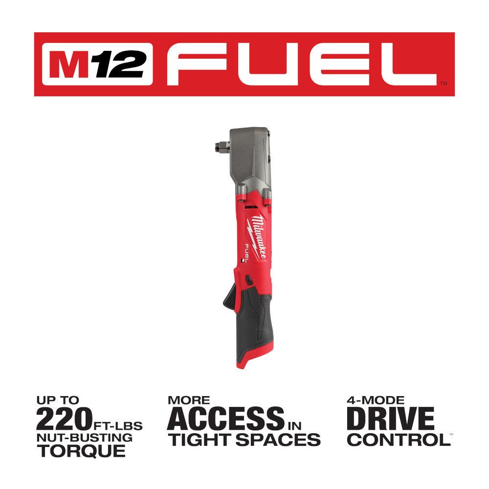 Milwaukee 2565-20 M12 FUEL 1/2" Right Angle Impact Wrench