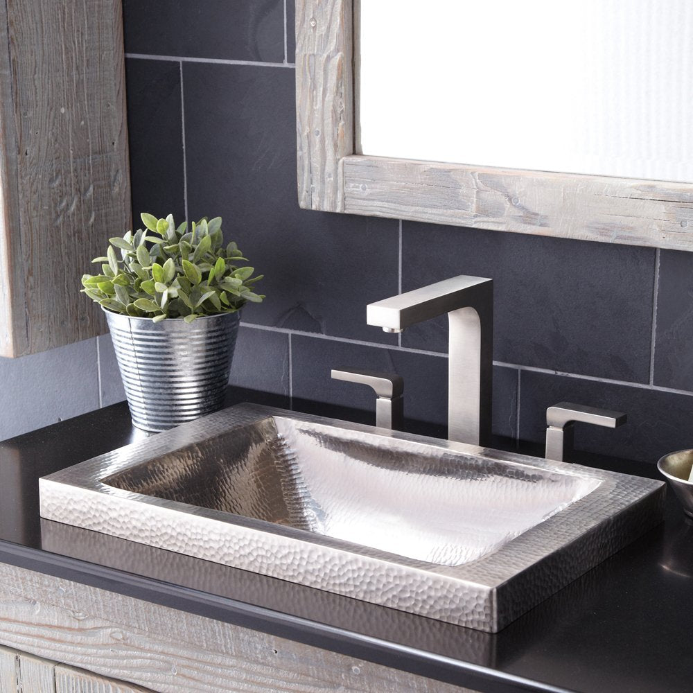 Native Trails CPS542 HANA: Hammered Copper Self-Rimming Bathroom Sink