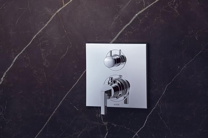 AXOR 39720001 Citterio Thermostatic Trim with Volume Control and Diverter in Chrome