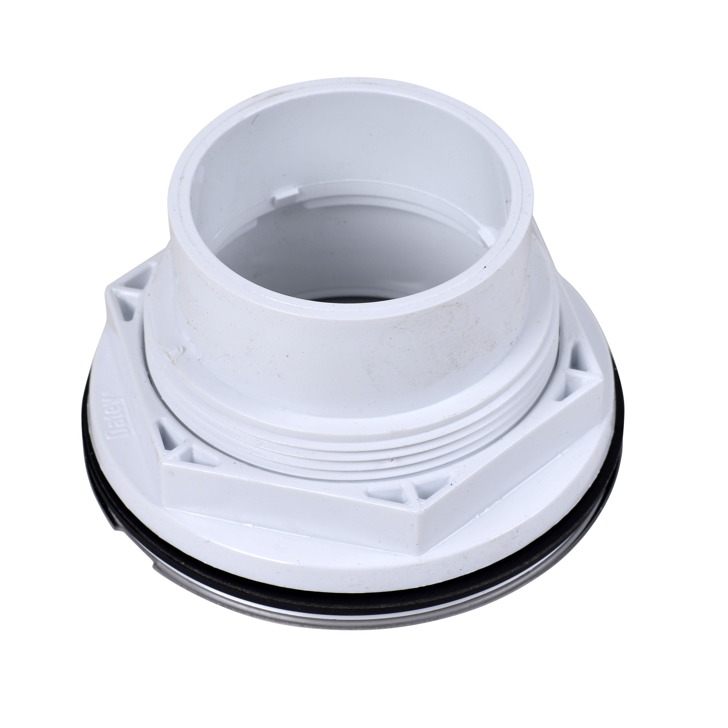 Oatey 101 Ps Pvc-Solvent Weld Shower Drain With Stainless Steel Strainer, 2-Inch in Stainless Steel - 42097