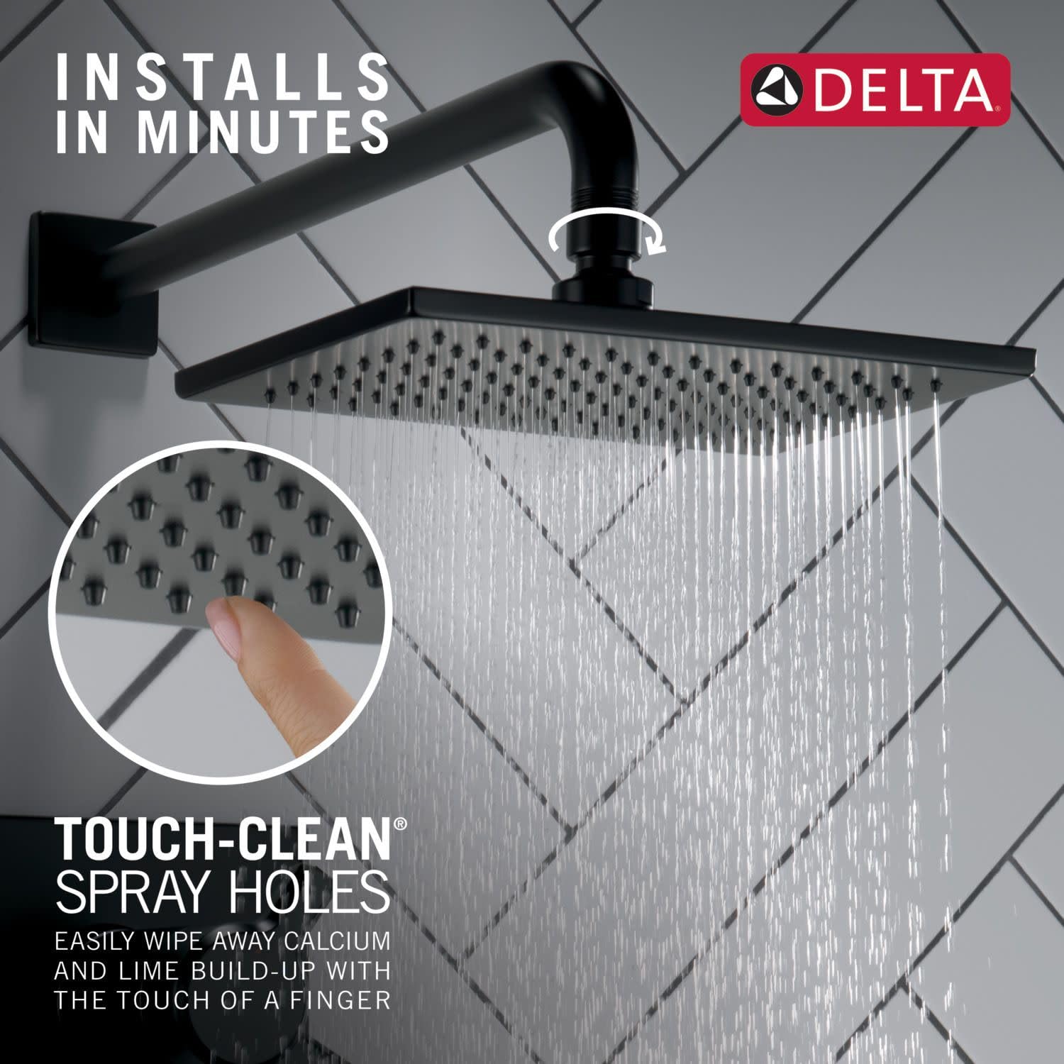 Delta Vero RP91363RB Shower Head in Venetian Bronze Finish