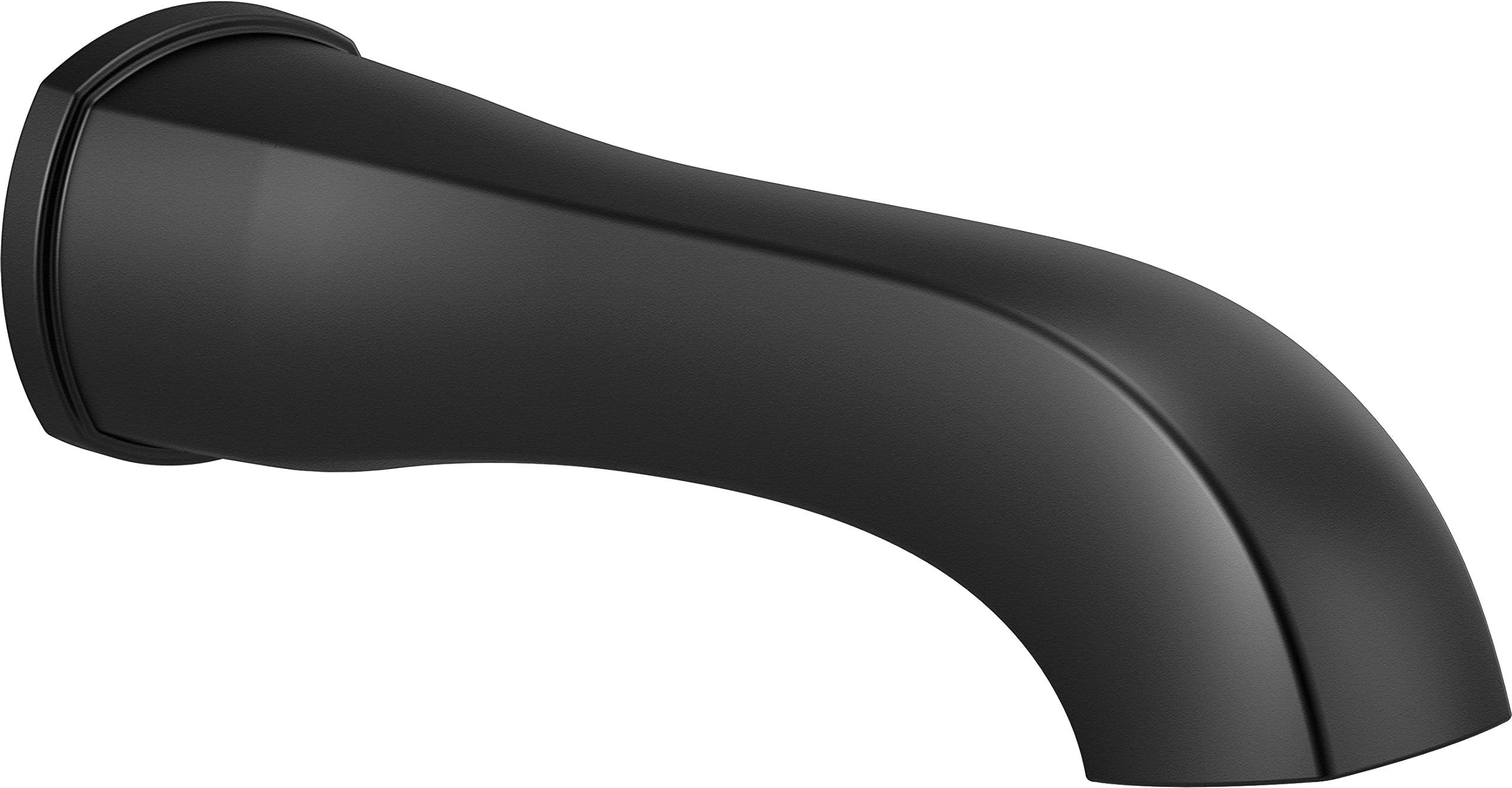 Delta Stryke RP93377BL Non-Diverter Tub Spout in Matte Black Finish