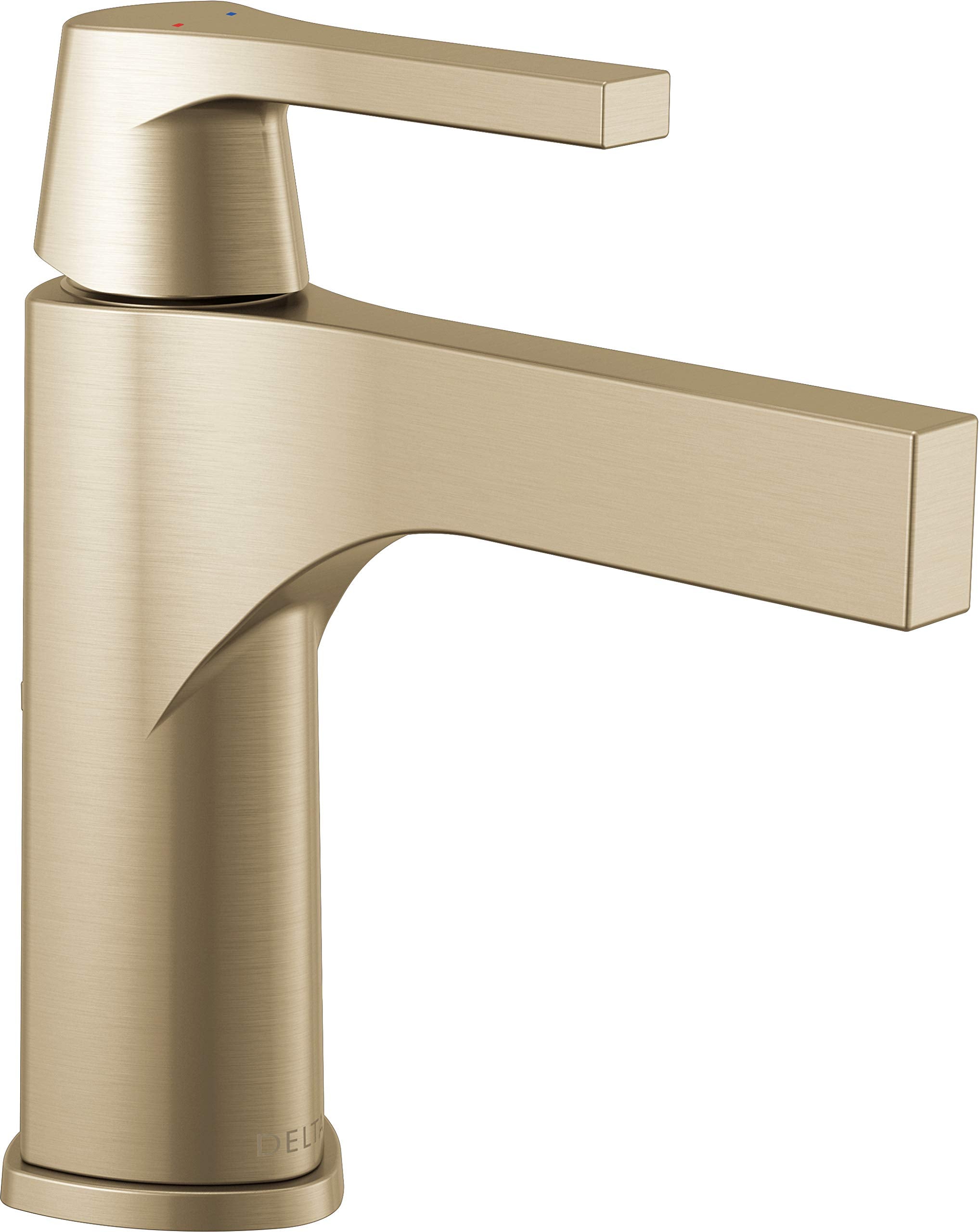 Delta Zura Single Handle Bathroom Faucet with Metal Drain & Pop Up