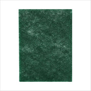 Green rectangular stripping pad with fine abrasive grit surface.