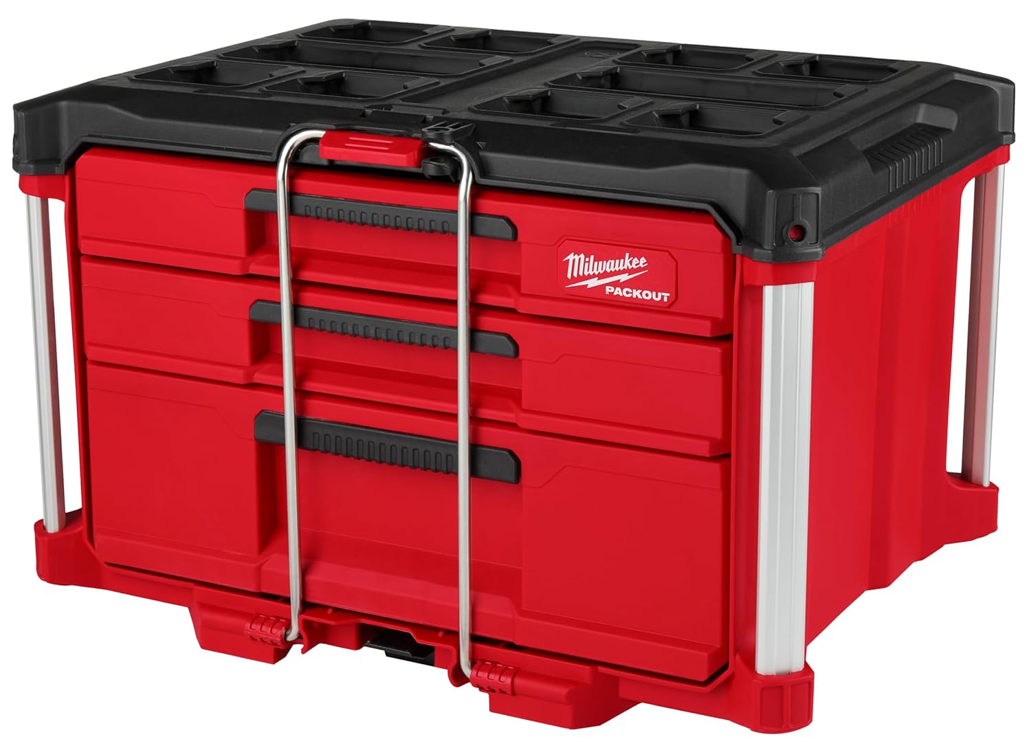 Milwaukee PACKOUT Multi-Depth 3-Drawer Tool Box - 48-22-8447