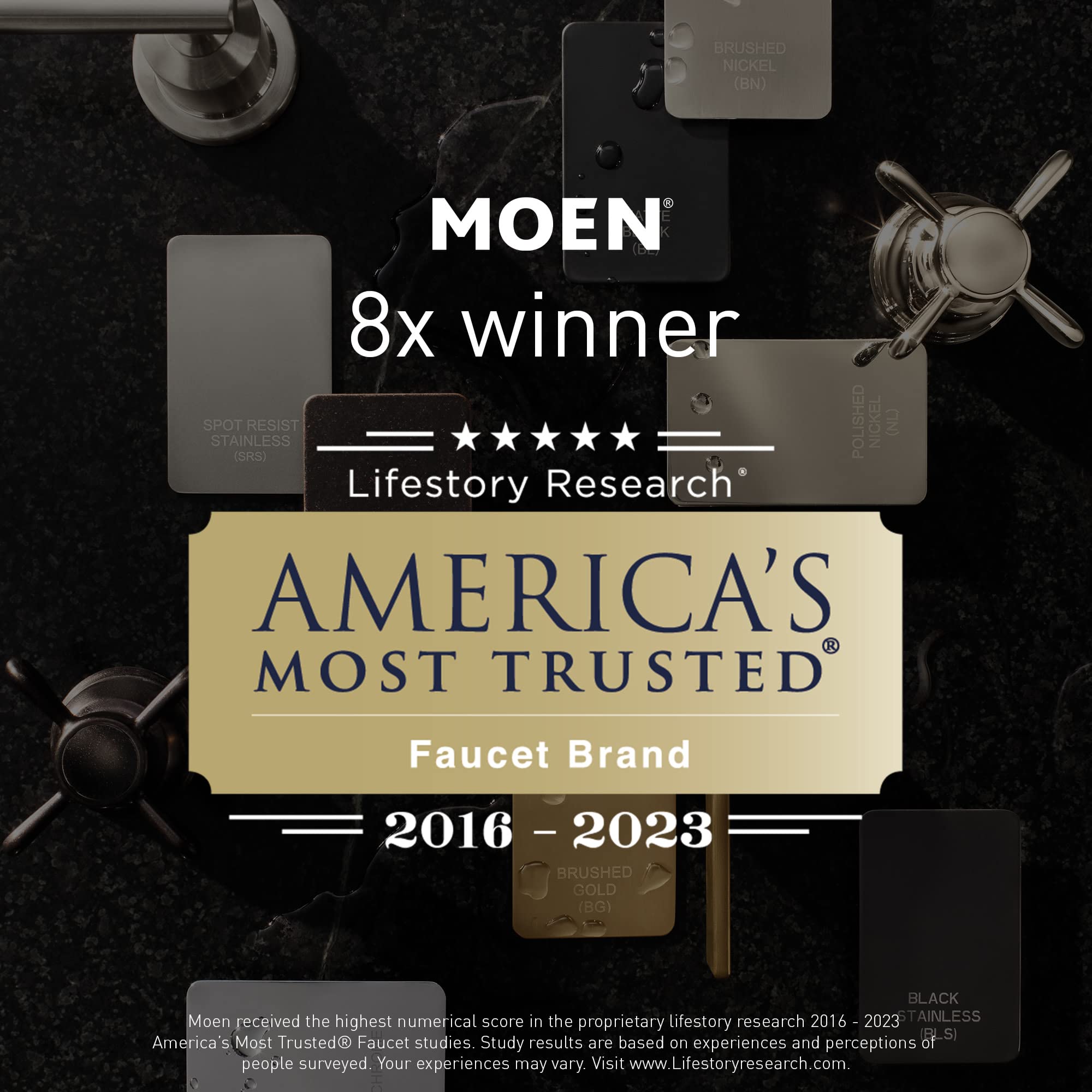 Moen Greenfield One Handle Freestanding Floor Mount Tub Filler with Handshower Bathtub Faucet with Removable Wand in Matte Black - 620BL