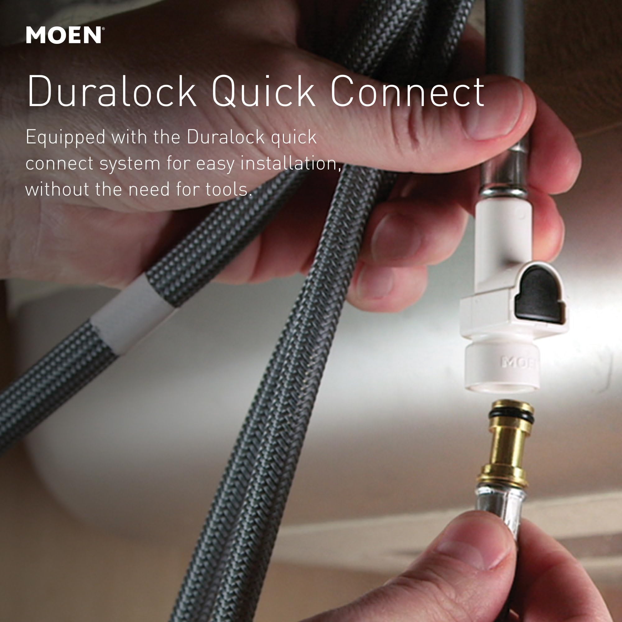 Moen Weymouth Two Handle Pulldown Bridge Kitchen Faucet Spot Resist Stainless in Spot Resist Stainless - S73204SRS