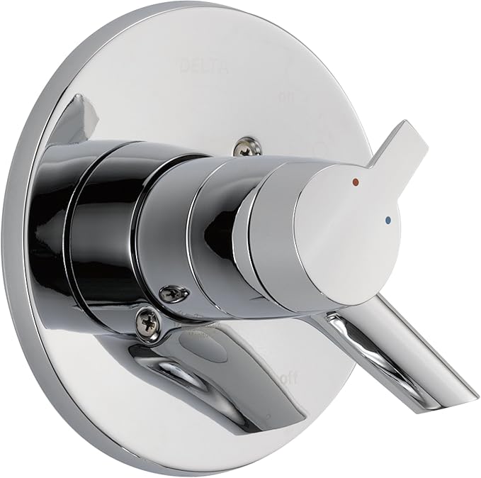 Delta Compel T17061 Monitor 17 Series Valve Only Trim - Single Handle Lever: Chrome