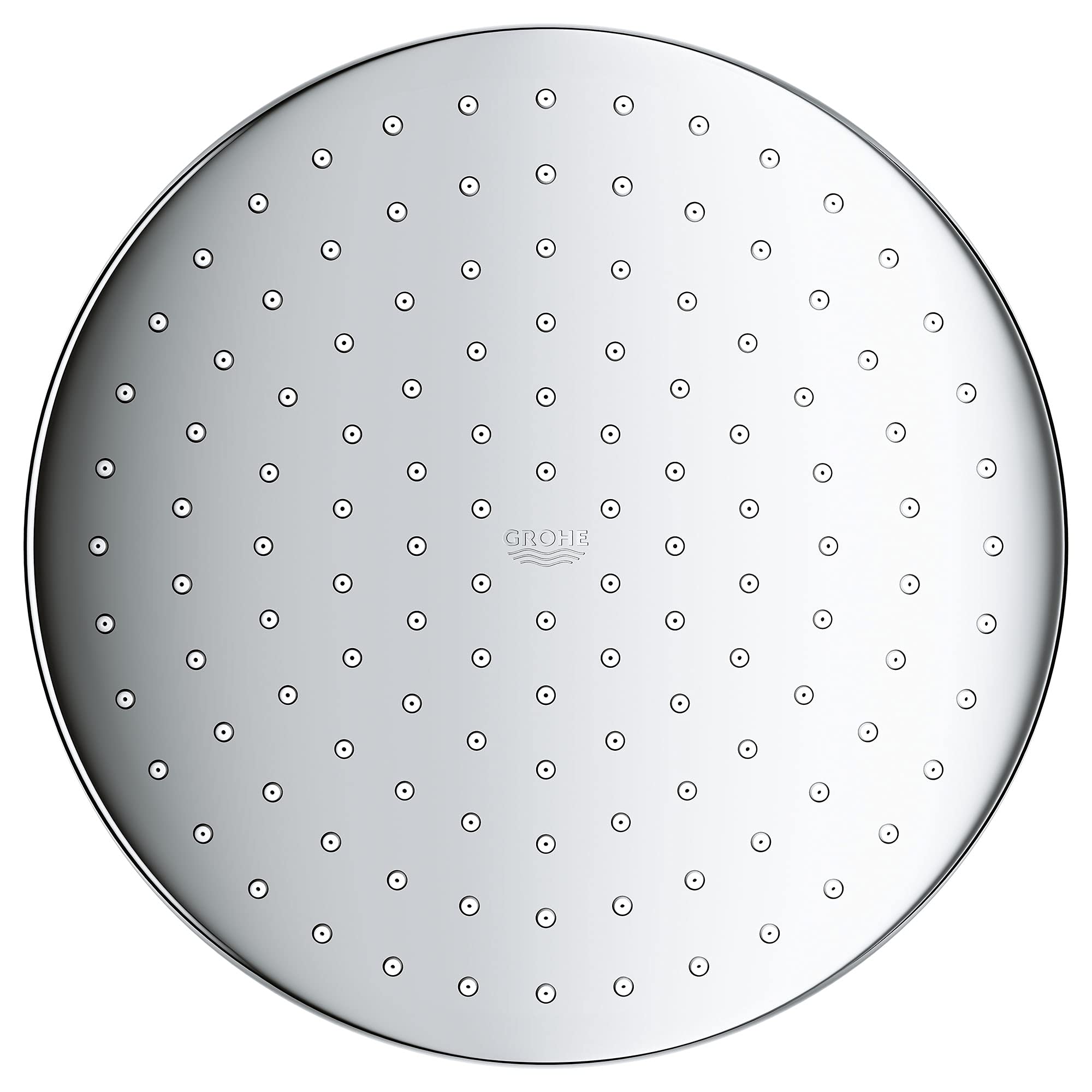 Grohe Tempesta 26715000 250 Rain Shower Head, 9 7/8" - 1 Spray, 1.75 gpm in Grohe Chrome