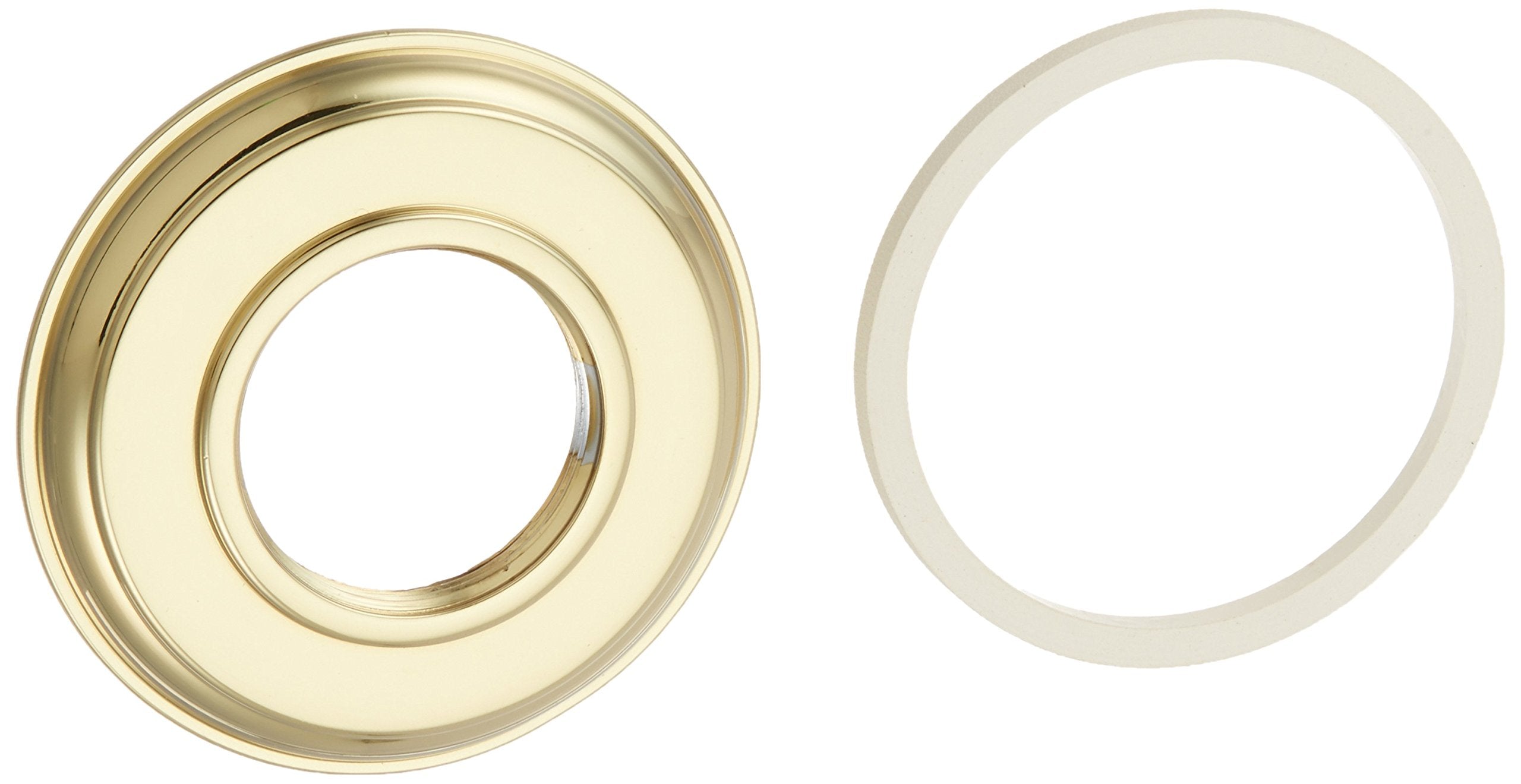 Delta RP23094PB Handle Base w/ Gasket - Roman Tub in Polished Brass Finish