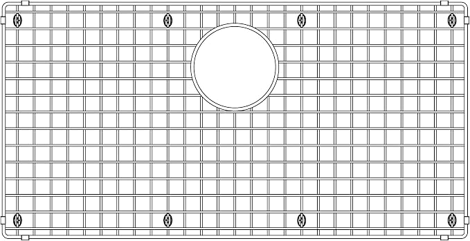 Blanco 235968: Stainless Steel Sink Grid for Precision 515820, 515823 and Quatrus 443052, 522213, 443148