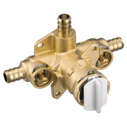 Moen M Pact Posi Temp Pressure Balancing Valve with 1/2" Crimp Ring PEX Connection - FP62326PF