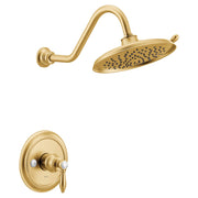 Moen Weymouth M CORE 3 Series 1 Handle Eco Performance Shower Trim Kit in Brushed Gold - UTS33102EPBG