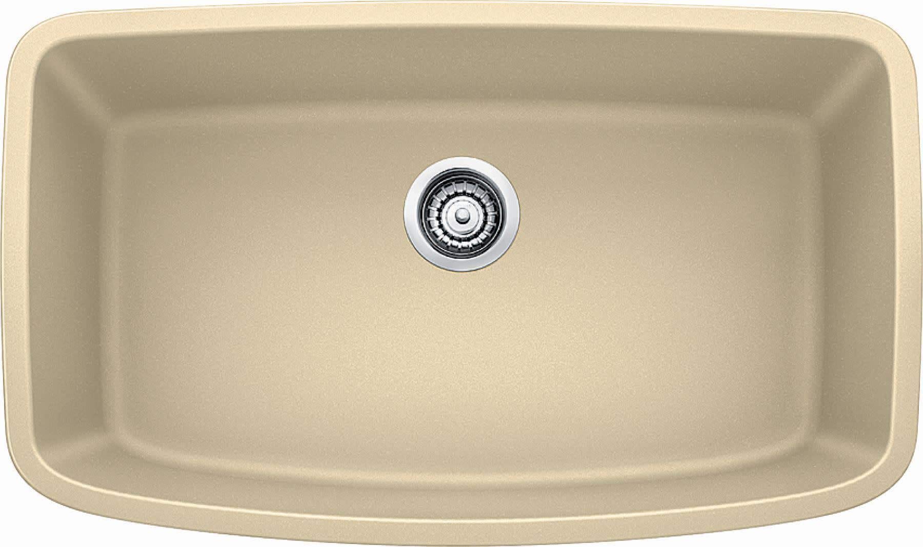Blanco Valea Super Single Undermount Kitchen Sink Large in Biscotti - 441612