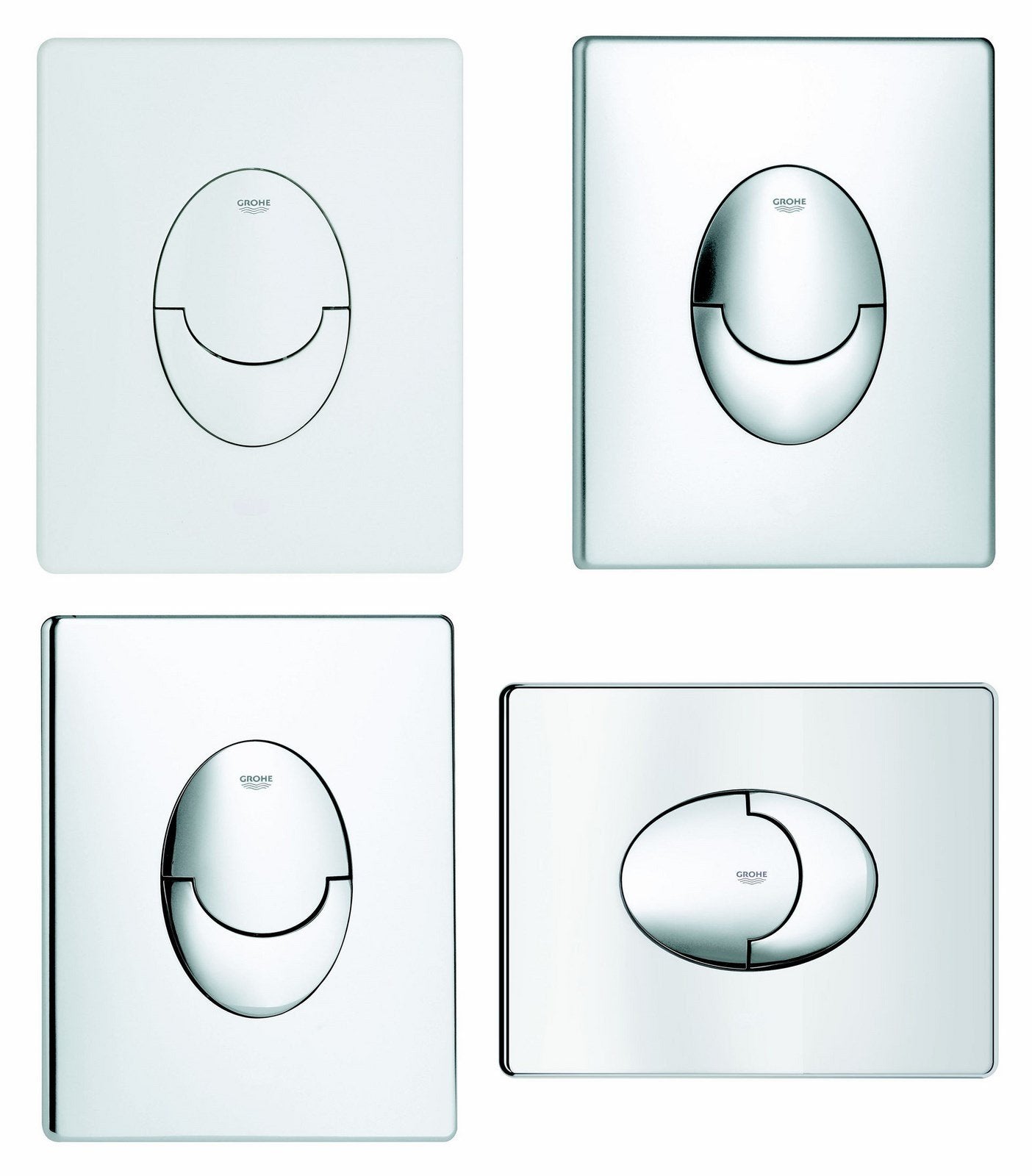 Grohe Skate 38506P00 Wall Plate in Grohe Matte Chrome