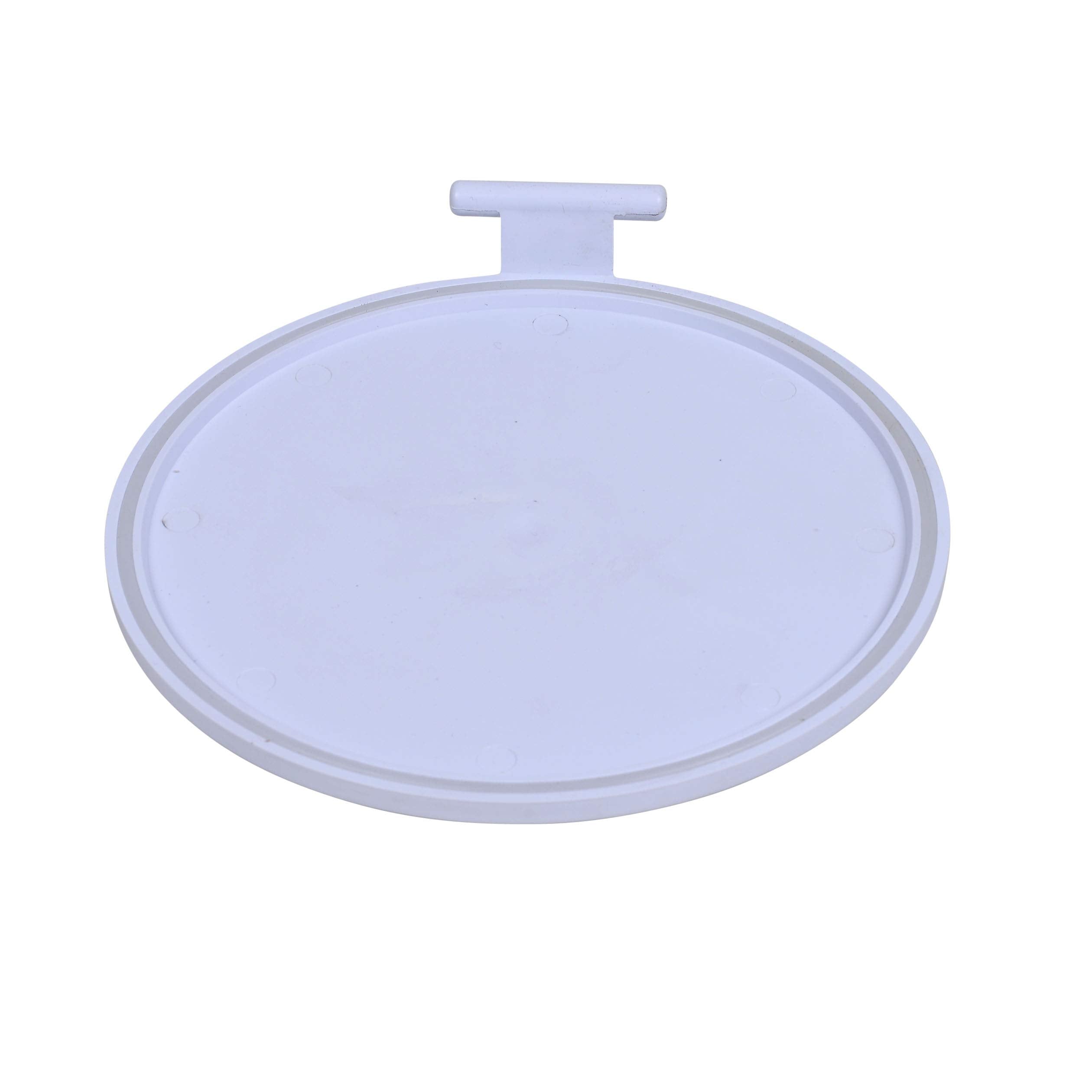 Oatey 4 in. PVC Flapper with O-Ring for Backwater Valve in White - 43927