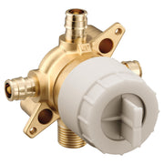 Moen M CORE 4 Port Tub and Shower Mixing Valve with Cold Expansion PEX Connections - U140CX