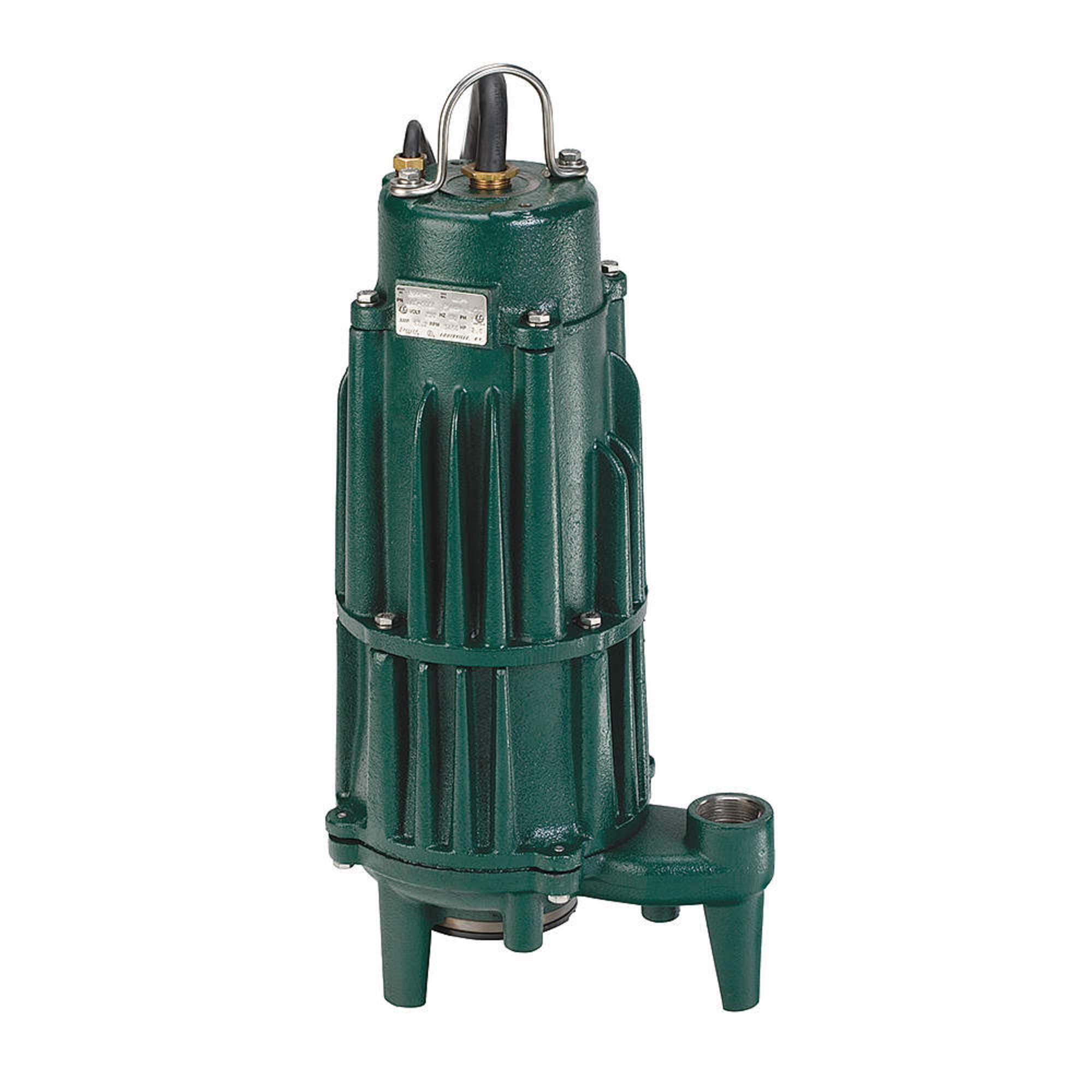 Zoeller Submersible Sewage Pump 200-230V Single Phase 60Hz - 820-0004