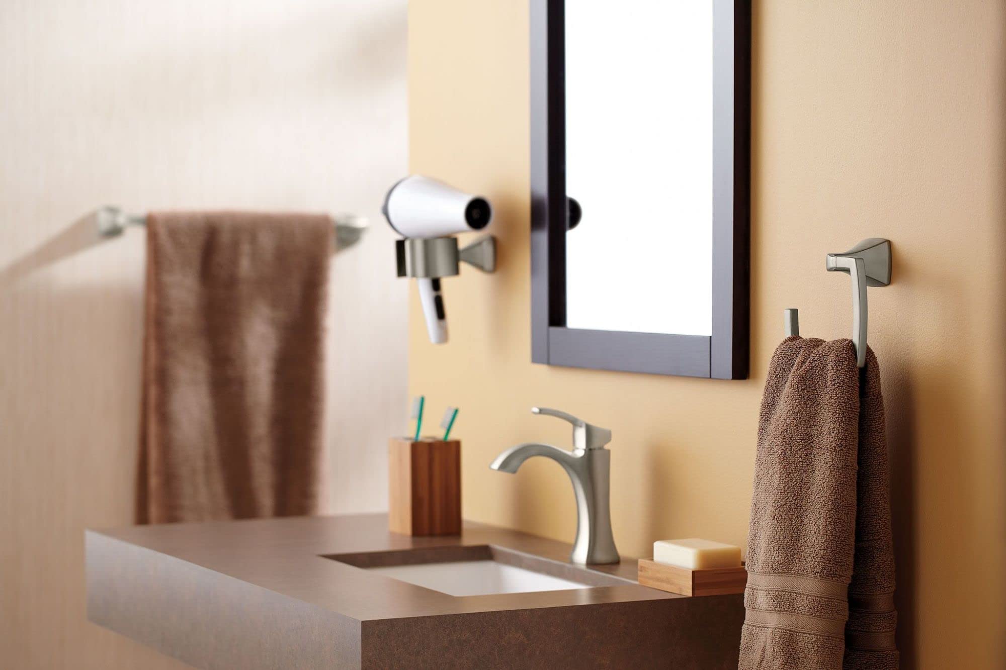 Moen 24 Inch Towel Bar - YB5124BN