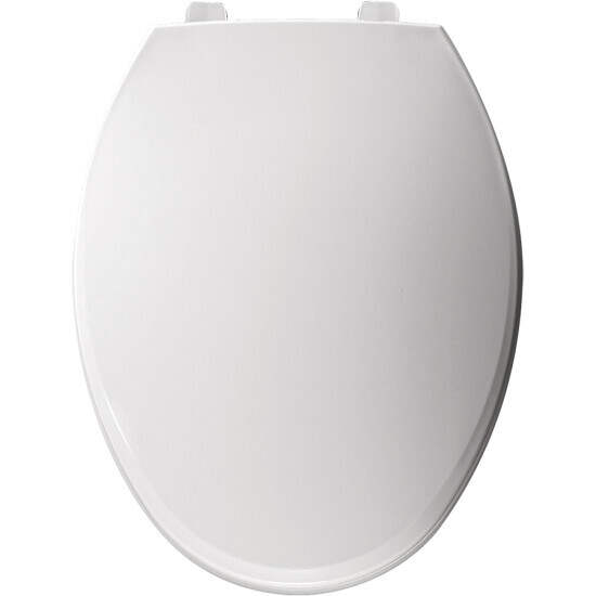 Bemis Elongated Closed Front Toilet Seat with Whisper-Close Hinges - 7B7650TDG 000