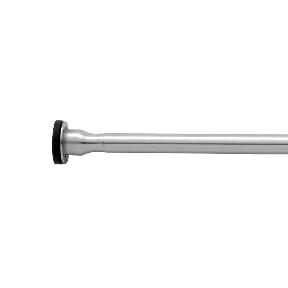 Flexible copper toilet supply tube with black nickel finish and connecting end, 20 inches long.