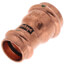 Viega ProPress copper press reducer fitting, 1 inch by 3/4 inch connection sizes.