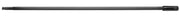 Black hex shank extension bar with ends featuring hex connection points, approximately 24 inches long.