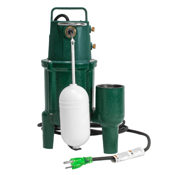 Zoeller Pumps 0.5 HP Single Phase Grinder Pump 802-0001