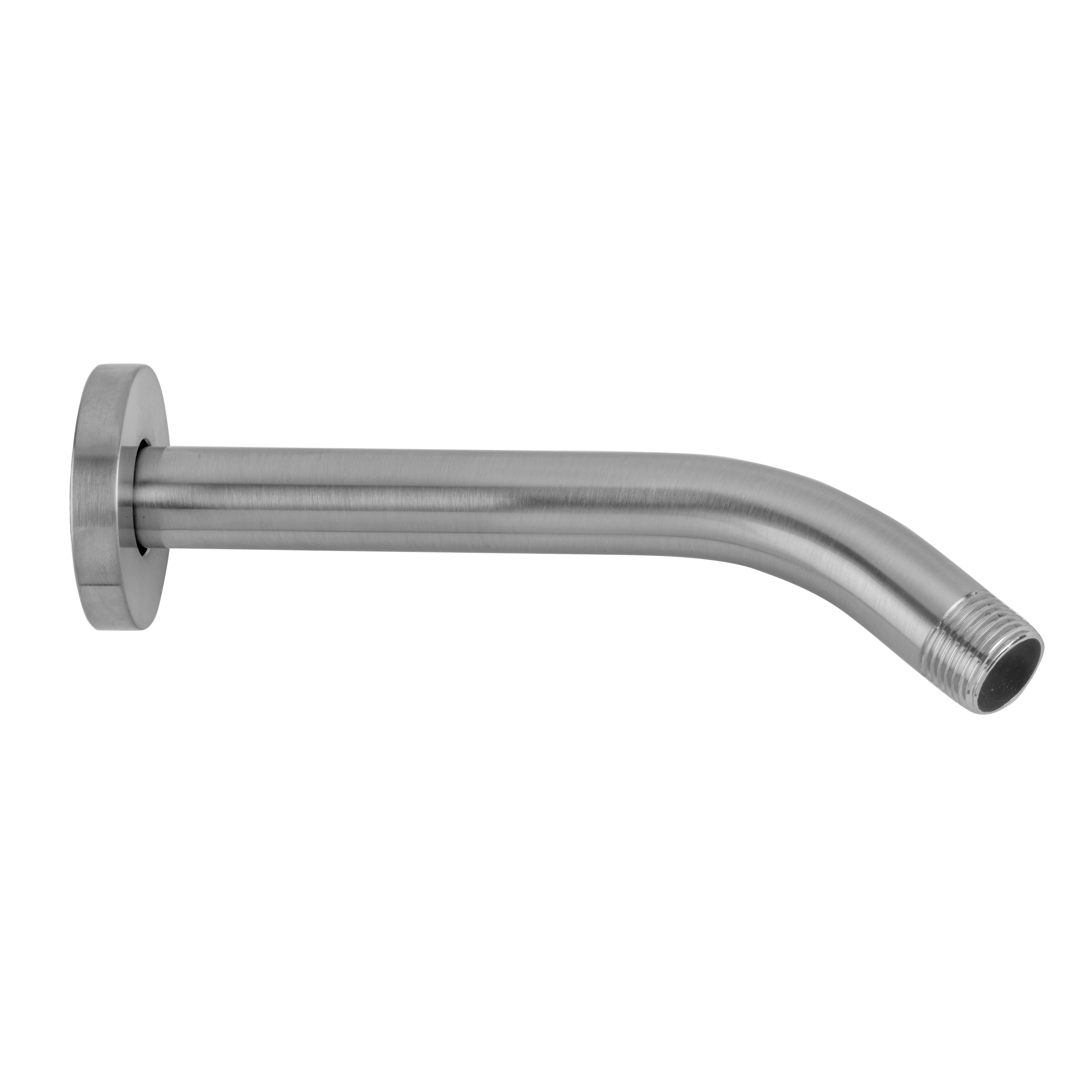 Jaclo 8" 45 Brass Showerarm with Contemporary Escutcheon in Graphite - 8032-E15-GPH