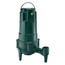 Green cast iron residential grinder pump with 15-foot power cord, 115V.