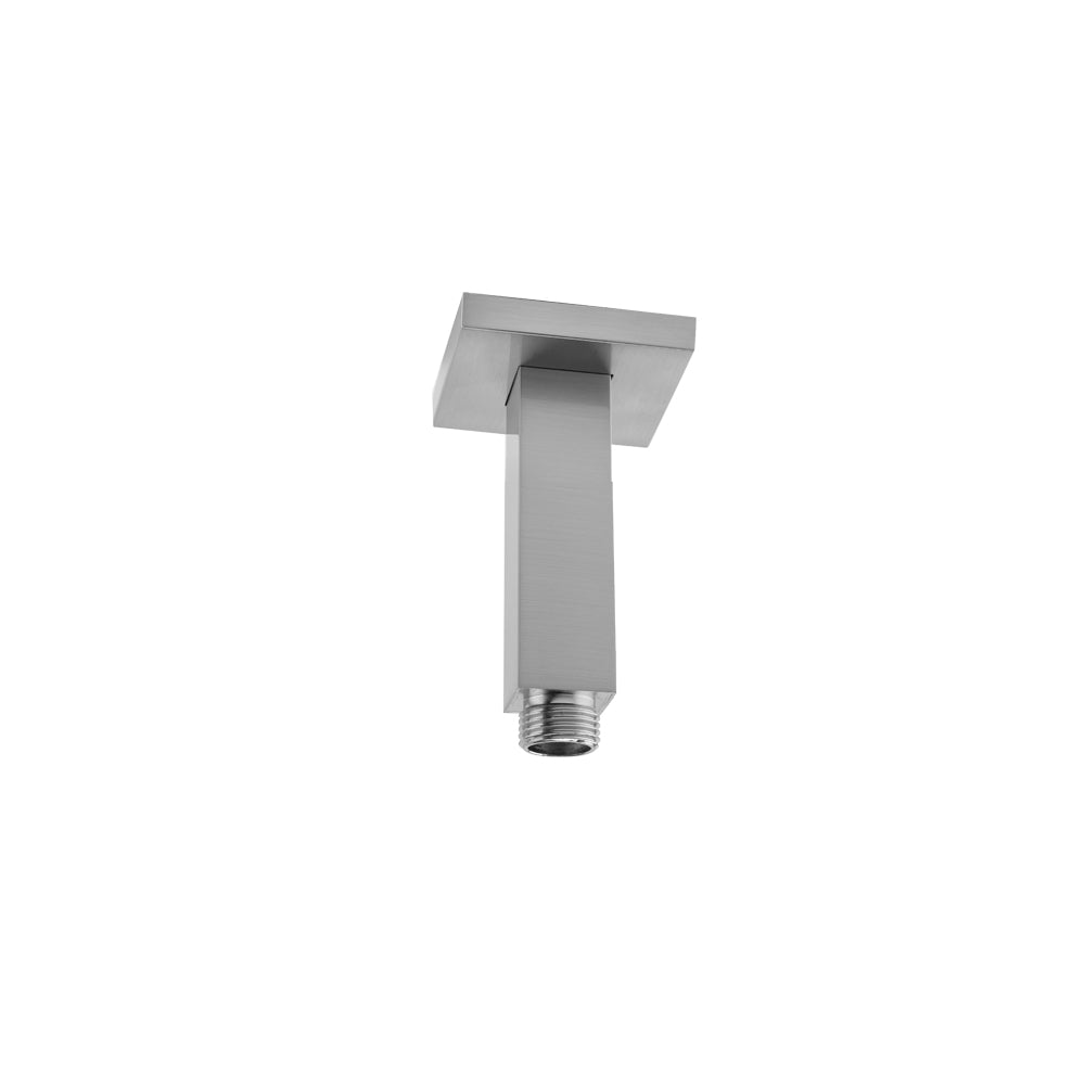 Jaclo 6" Square Drop Ceiling Showerarm & Square Escutcheon in Polished Chrome - 8077-PCH