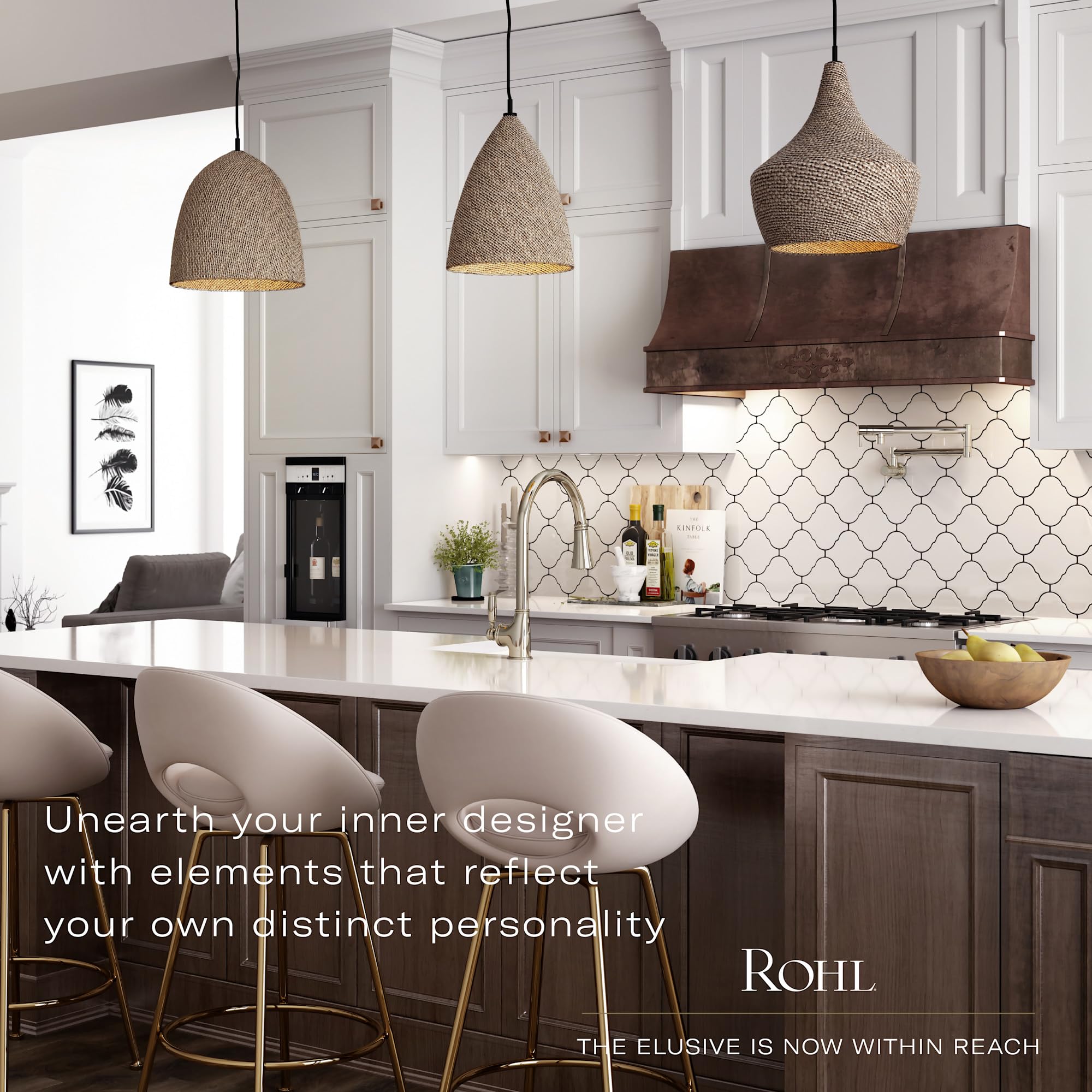 ROHL Garbage Disposal Stopper - Satin Nickel