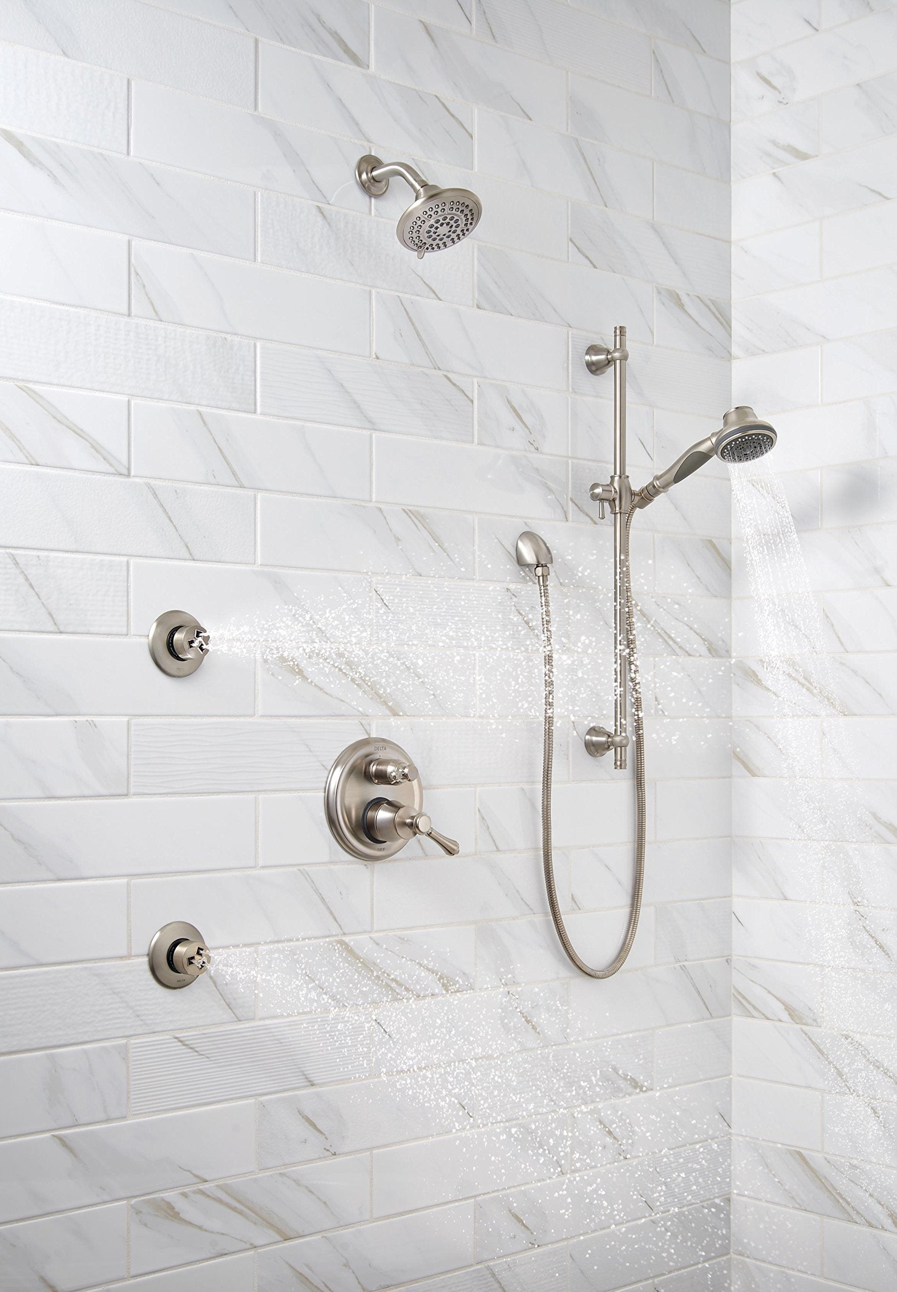 Delta RP6025SS Flange - Shower in Stainless Finish