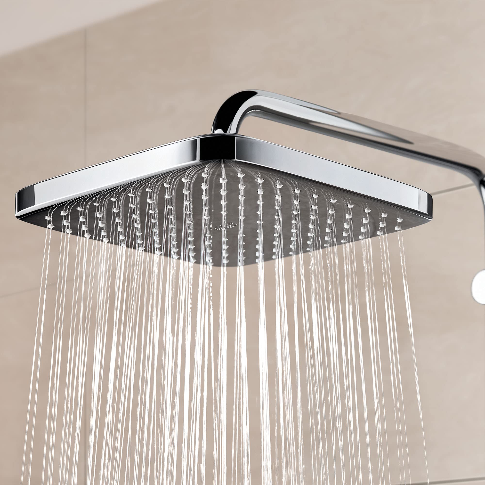 Grohe Tempesta 26718000 250 Rain Shower Head, 9 7/8" - 1 Spray, 1.75 gpm in Grohe Chrome