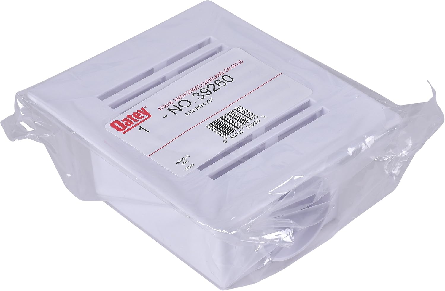 Oatey 39260 Sure Vent Admittance Valve Wall Box
