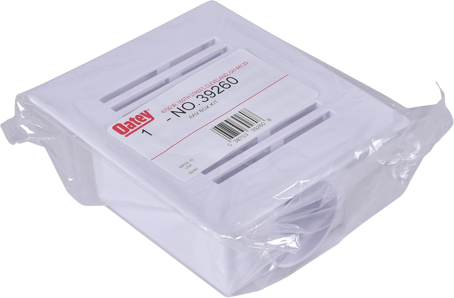Oatey 39260 Sure Vent Air Admittance Valve Wall Box - 10 Pack