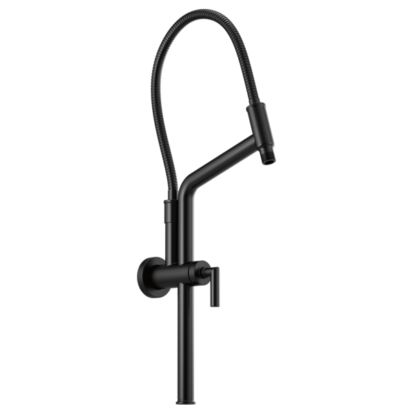 Brizo Universal Showering 10 7/16" Linear Round Slide Bar Shower Arm & Flange