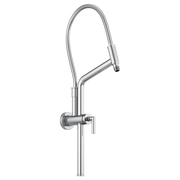 Brizo Universal Showering 10 7/16" Linear Round Slide Bar Shower Arm & Flange