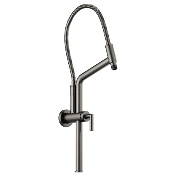 Brizo Universal Showering 10 7/16" Linear Round Slide Bar Shower Arm & Flange