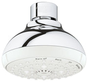 Grohe Tempesta 26044001 100 Shower Head, 4" - 4 Sprays, 1.75 gpm in Grohe Chrome