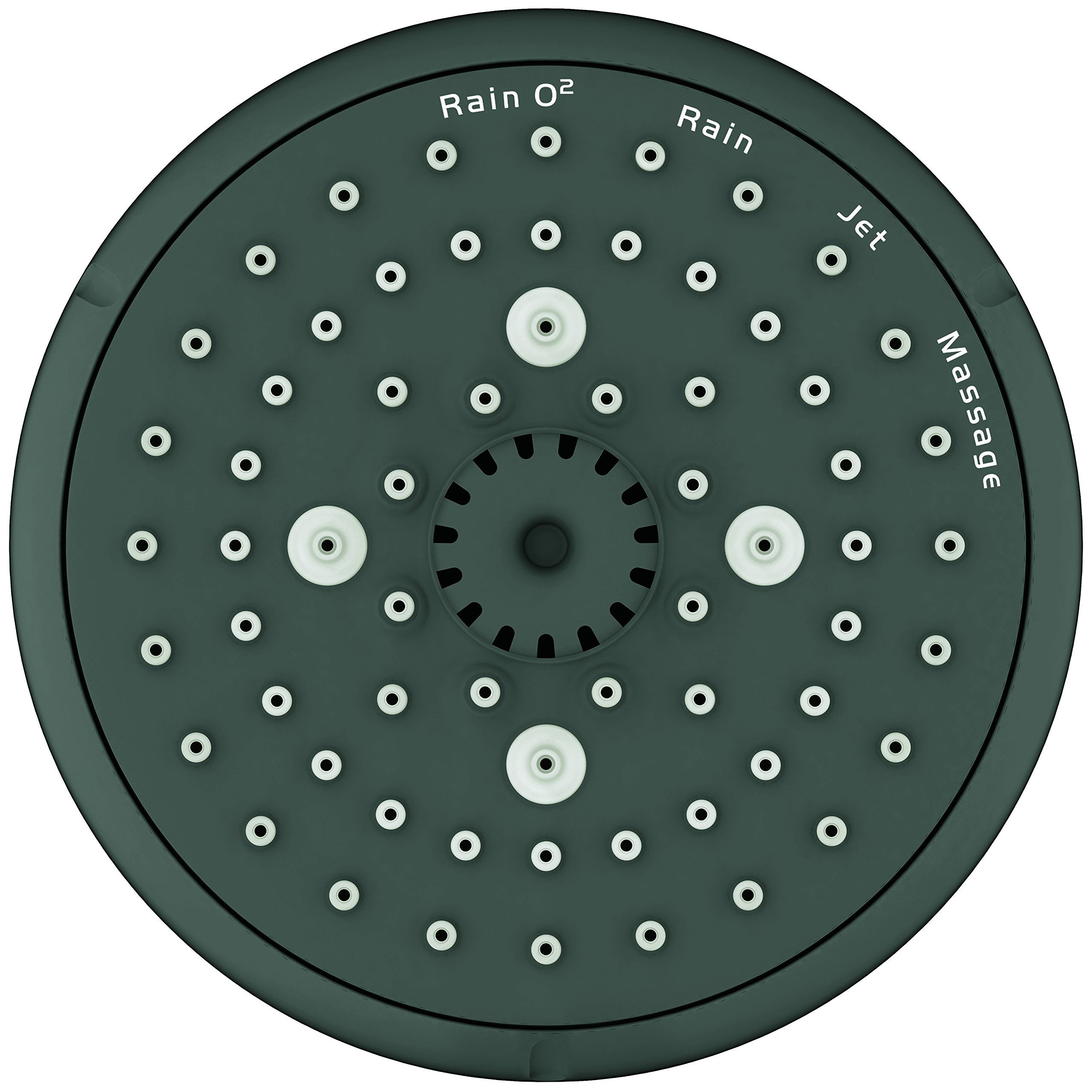Grohe Tempesta 26044001 100 Shower Head, 4" - 4 Sprays, 1.75 gpm in Grohe Chrome
